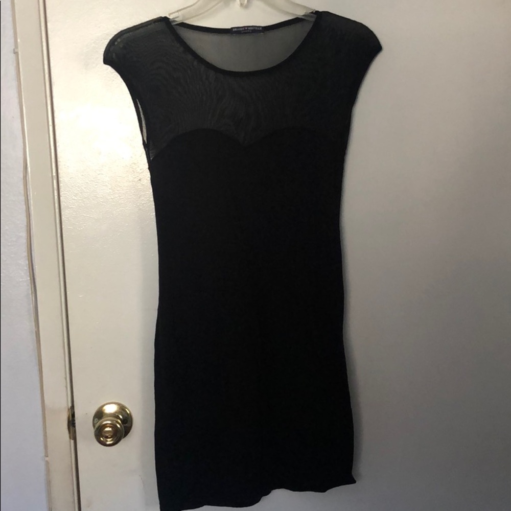 Brandy Melville sheer fitted dress